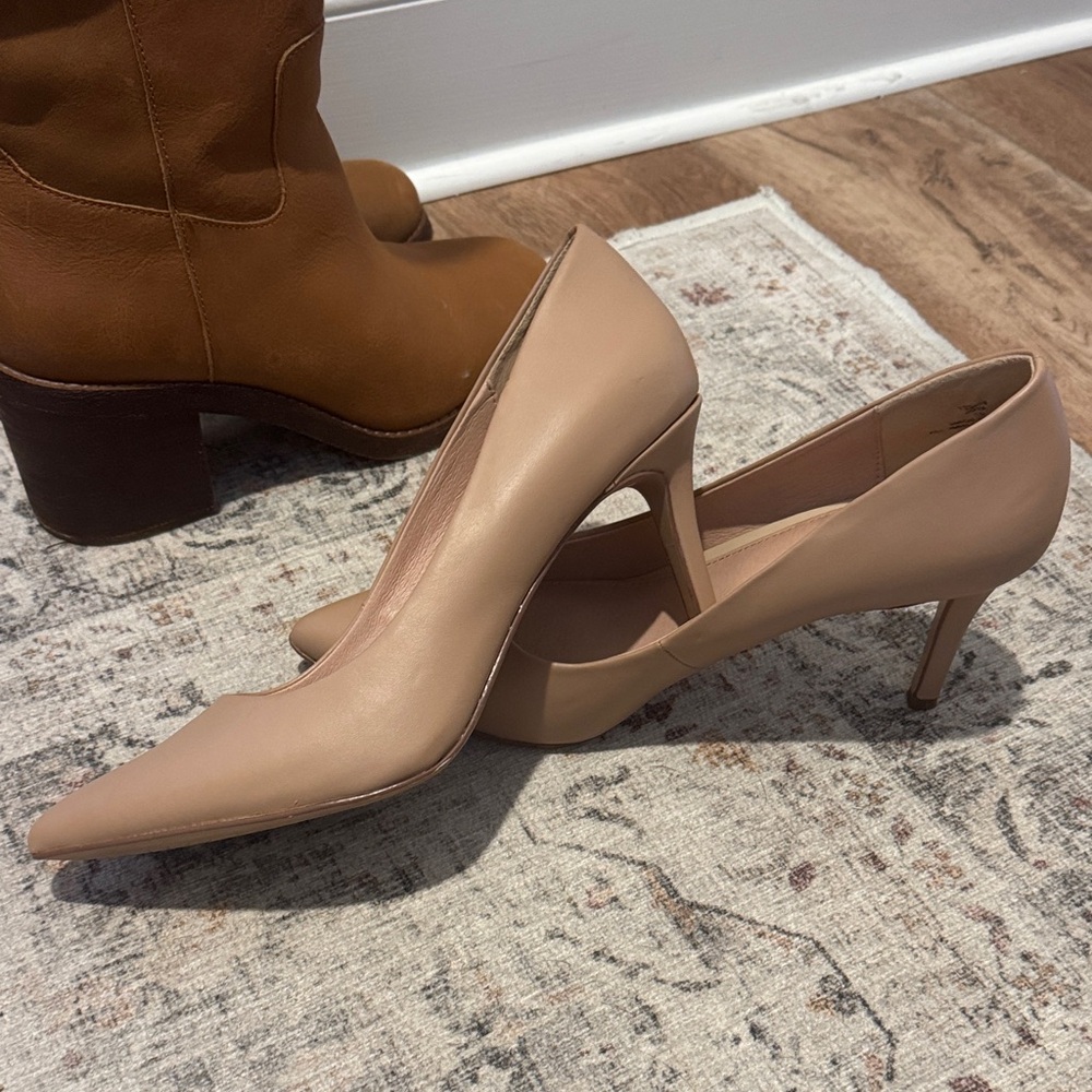 Xappeal Classic Beige Heels